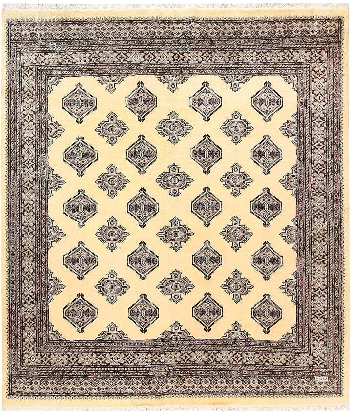 Lemon Chiffon Jaldar 6' 7 x 7' 6 - No. 60839 - ALRUG Rug Store