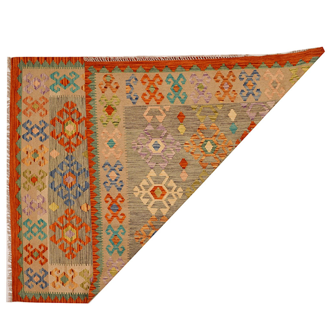 Vegetable Kilim 4' 9 x 6' 5 (ft) - No. AL28842 - ALRUG Rug Store