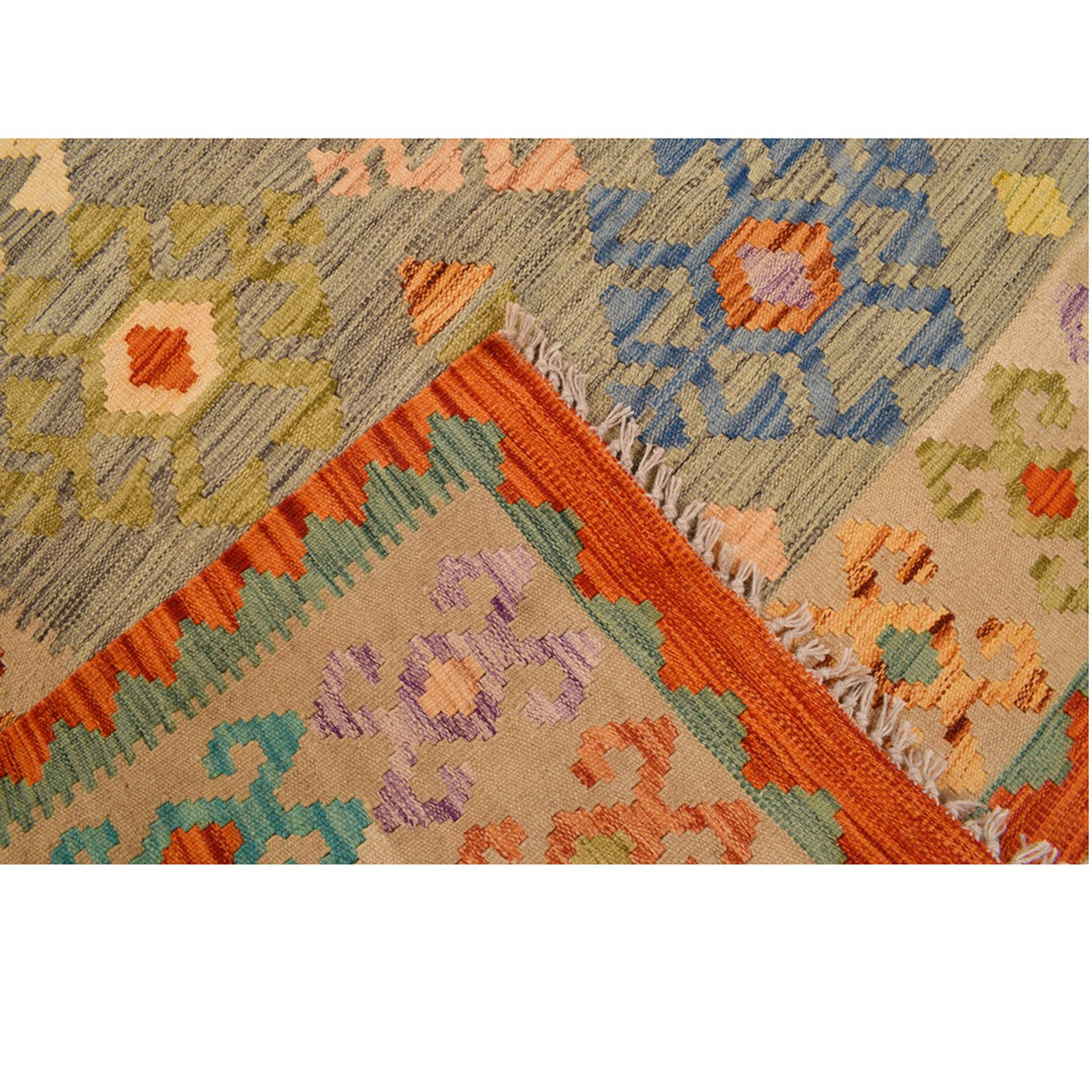 Vegetable Kilim 4' 9 x 6' 5 (ft) - No. AL28842 - ALRUG Rug Store