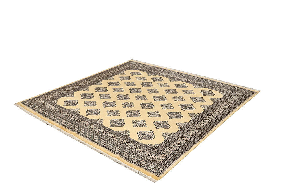 Lemon Chiffon Jaldar 6' 5 x 6' 1 - No. 60840 - ALRUG Rug Store