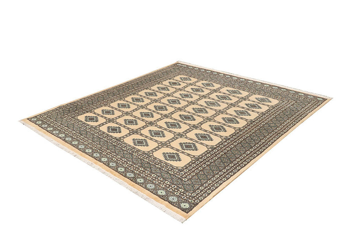Navajo White Jaldar 6' 7 x 7' 1 - No. 60842 - ALRUG Rug Store
