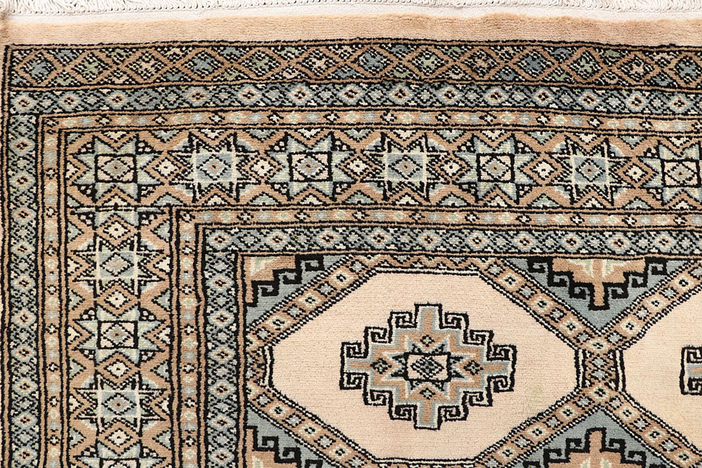 Blanched Almond Jaldar 6' 7 x 6' 5 - No. 60844 - ALRUG Rug Store