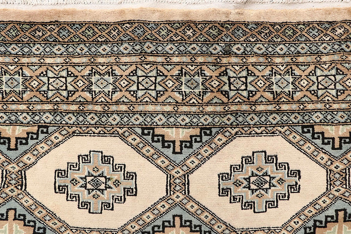 Blanched Almond Jaldar 6' 7 x 6' 5 - No. 60844 - ALRUG Rug Store