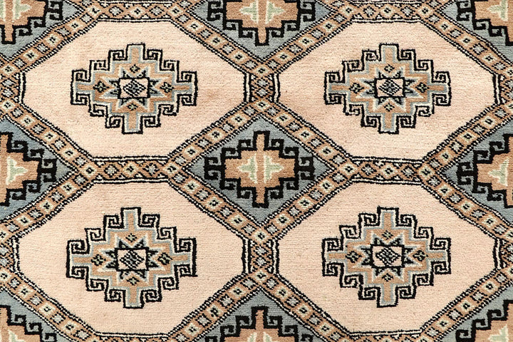 Blanched Almond Jaldar 6' 7 x 6' 5 - No. 60844 - ALRUG Rug Store