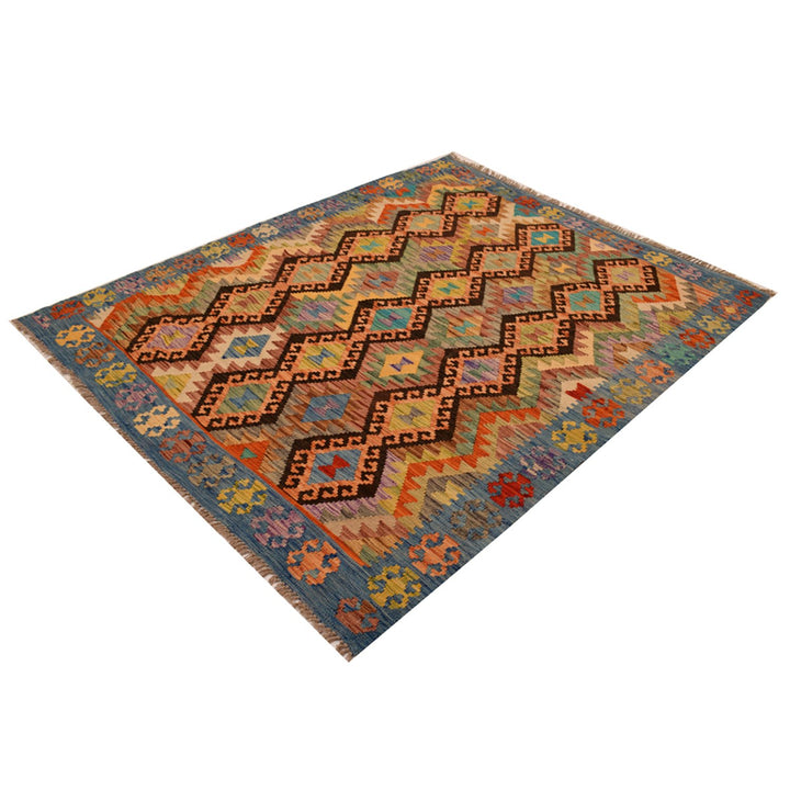 Vegetable Kilim 5' 1 x 6' 3 (ft) - No. AL32872 - ALRUG Rug Store