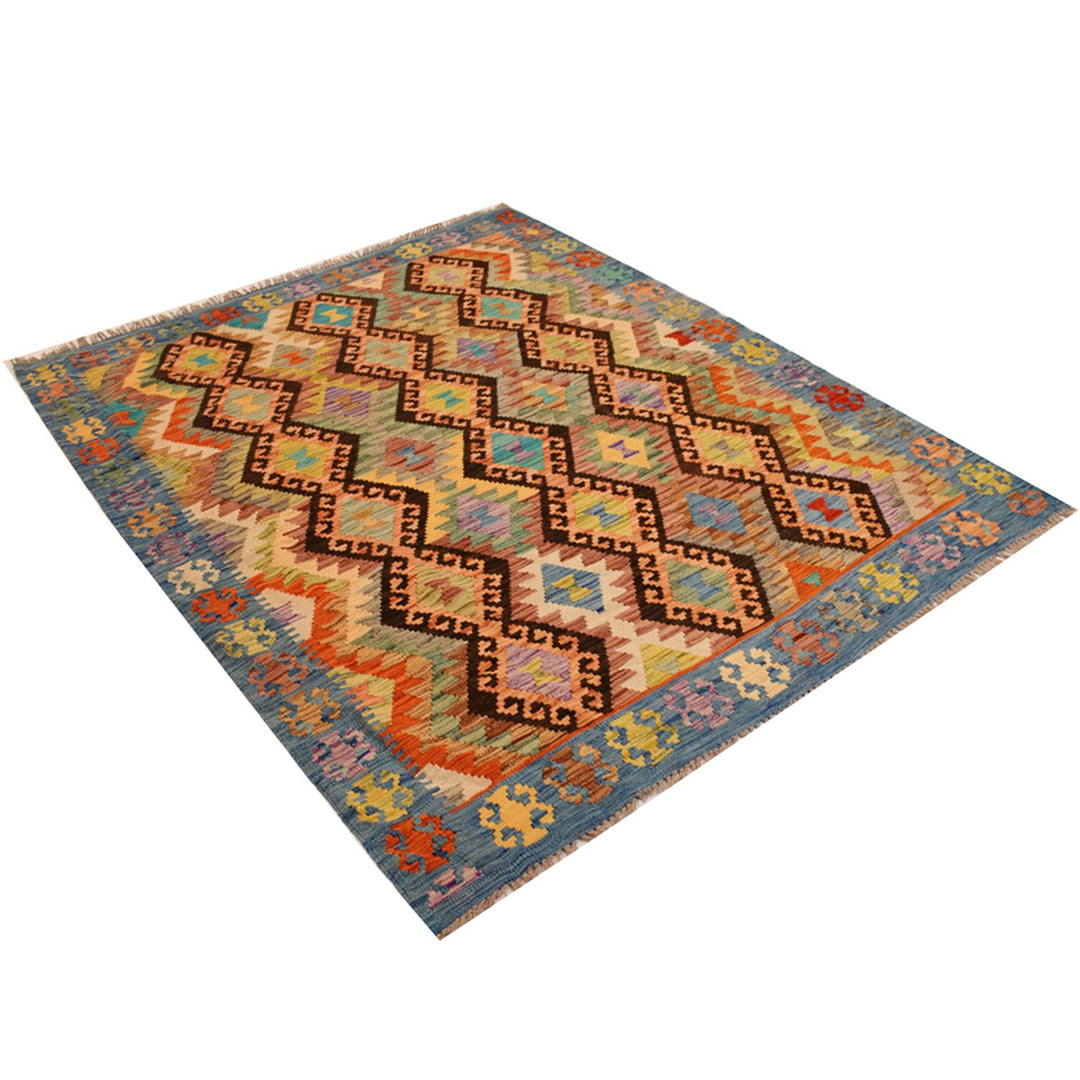 Vegetable Kilim 5' 1 x 6' 3 (ft) - No. AL32872 - ALRUG Rug Store