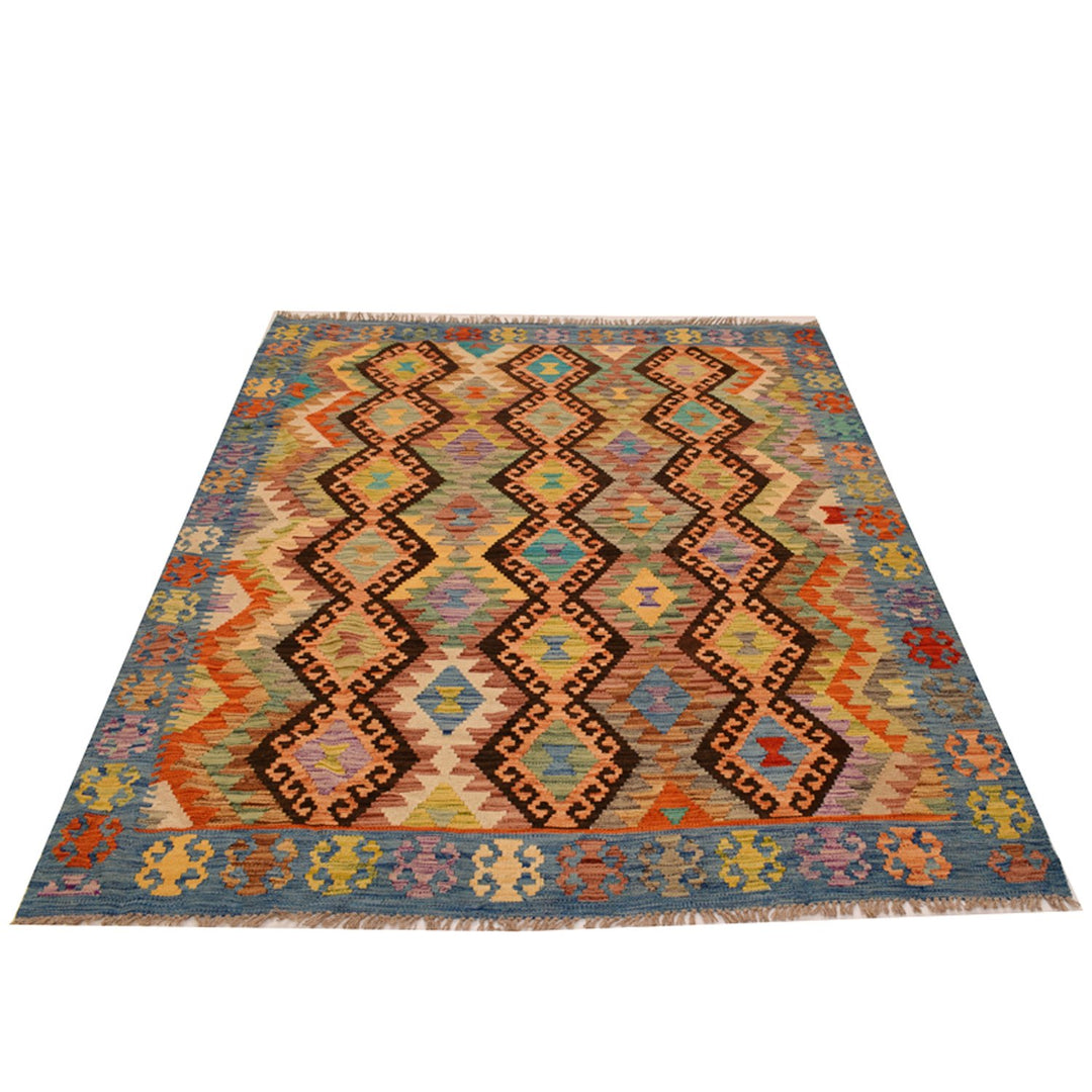 Vegetable Kilim 5' 1 x 6' 3 (ft) - No. AL32872 - ALRUG Rug Store