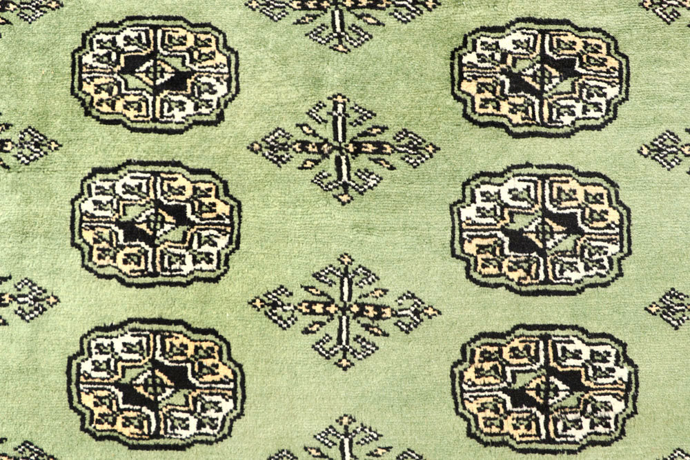 Olivedrab Bokhara 6' 7 x 6' 8 - No. 60850 - ALRUG Rug Store