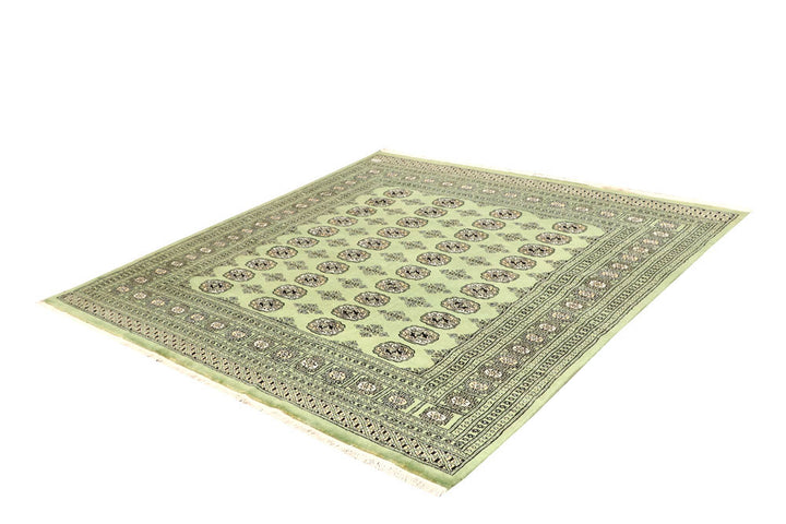 Olivedrab Bokhara 6' 7 x 6' 8 - No. 60850 - ALRUG Rug Store