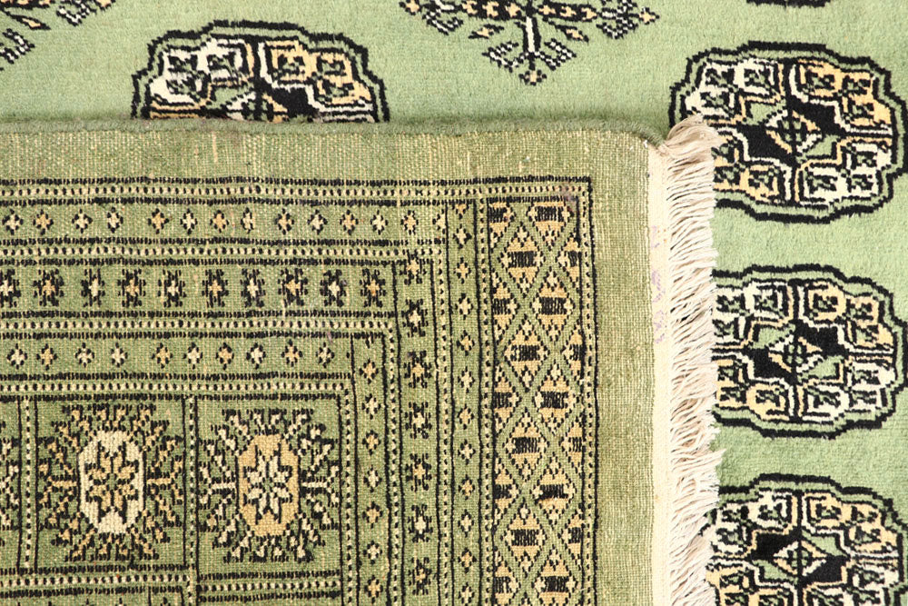 Olivedrab Bokhara 6' 7 x 6' 8 - No. 60850 - ALRUG Rug Store