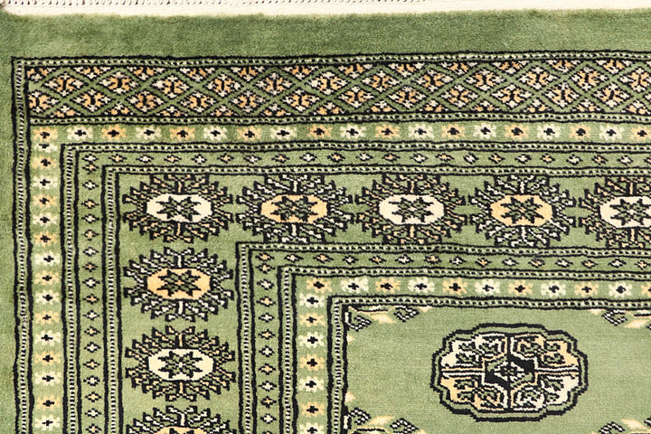 Olivedrab Bokhara 6' 8 x 6' 10 - No. 60851 - ALRUG Rug Store