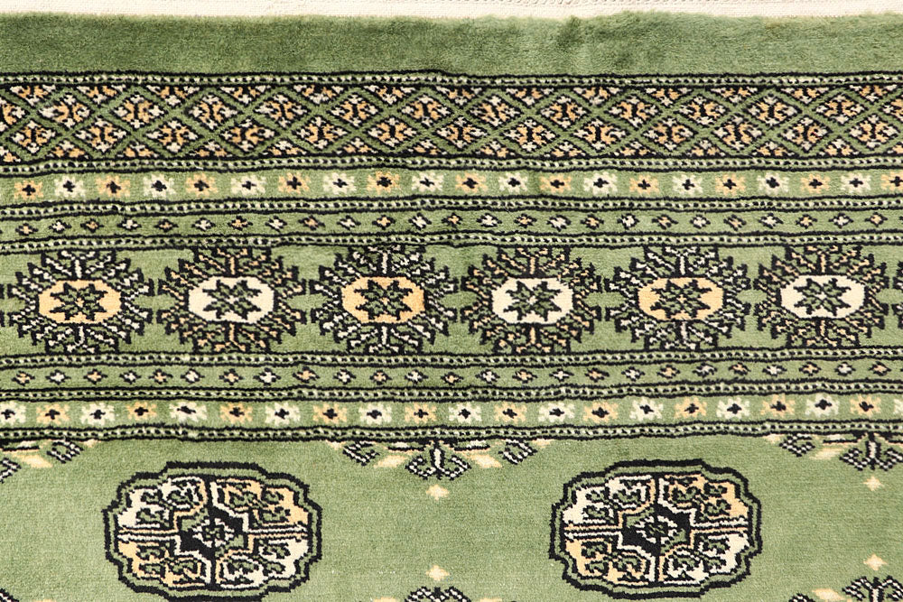 Olivedrab Bokhara 6' 8 x 6' 10 - No. 60851 - ALRUG Rug Store