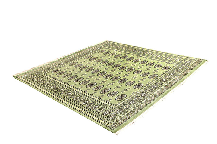 Olivedrab Bokhara 6' 8 x 6' 10 - No. 60851 - ALRUG Rug Store