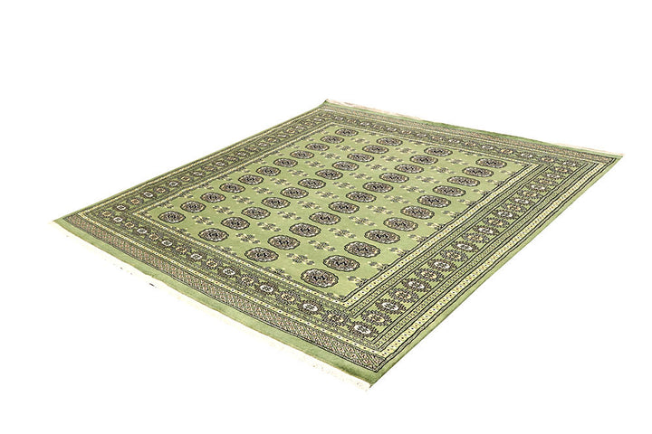 Olivedrab Bokhara 6' 8 x 6' 10 - No. 60851 - ALRUG Rug Store