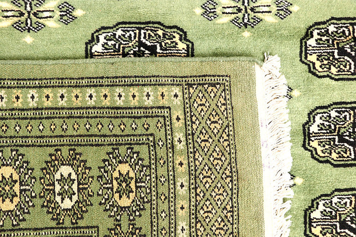 Olivedrab Bokhara 6' 8 x 6' 10 - No. 60851 - ALRUG Rug Store
