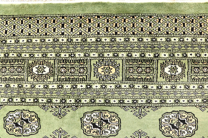 Olivedrab Bokhara 6' 7 x 7' 1 - No. 60852 - ALRUG Rug Store