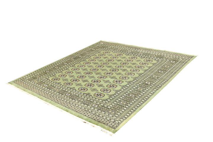 Olivedrab Bokhara 6' 7 x 7' 1 - No. 60852 - ALRUG Rug Store