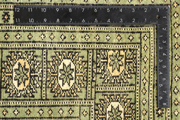 Olivedrab Bokhara 6' 6 x 6' 10 - No. 60854 - ALRUG Rug Store