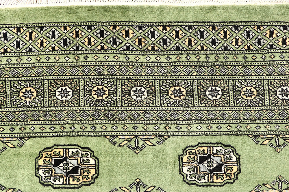 Olive Bokhara 6' 8 x 6' 10 - No. 60861 - ALRUG Rug Store