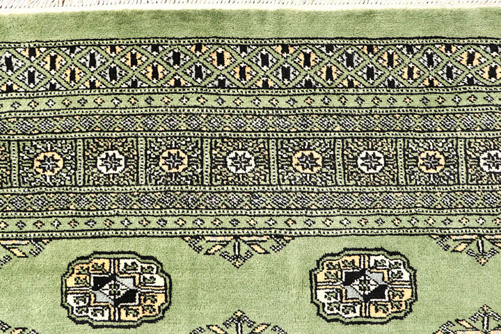 Olive Bokhara 6' 8 x 6' 10 - No. 60861 - ALRUG Rug Store