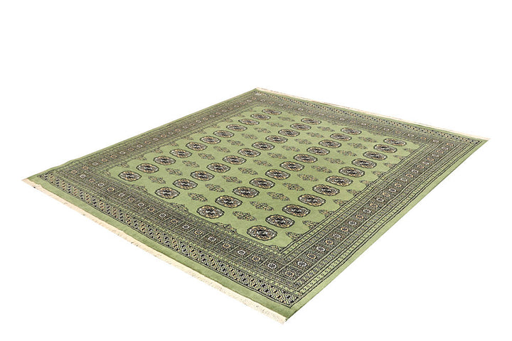 Olive Bokhara 6' 8 x 6' 10 - No. 60861 - ALRUG Rug Store