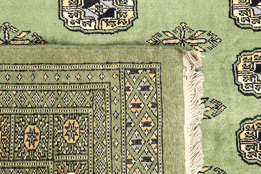 Olive Bokhara 6' 8 x 6' 10 - No. 60861 - ALRUG Rug Store