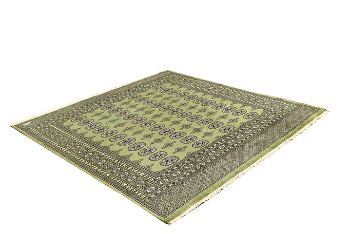 Olive Bokhara 6' 3 x 6' 5 - No. 60862 - ALRUG Rug Store