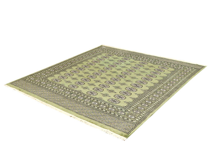 Olive Bokhara 6' 3 x 6' 5 - No. 60862 - ALRUG Rug Store