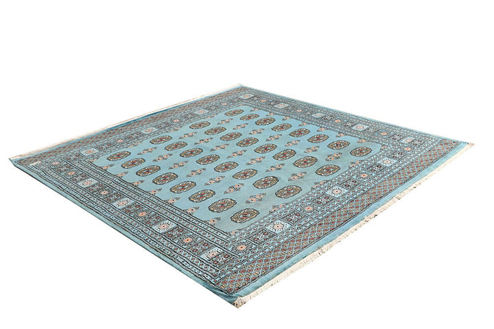 Sky Blue Bokhara 6' 8 x 6' 8 - No. 60866 - ALRUG Rug Store