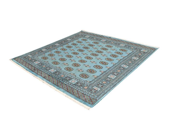 Sky Blue Bokhara 6' 8 x 6' 8 - No. 60866 - ALRUG Rug Store