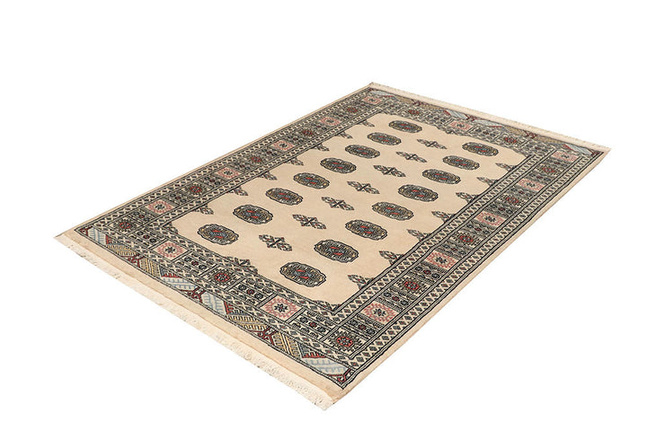 Cornsilk Bokhara 4' 2 x 6' - No. 60875 - ALRUG Rug Store
