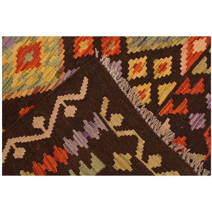 Vegetable Kilim 4' 9 x 6' 3 (ft) - No. AL19098 - ALRUG Rug Store