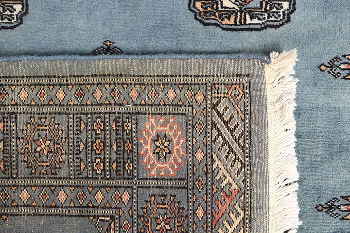 Light Slate Grey Bokhara 4' 1 x 6' 1 - No. 60881 - ALRUG Rug Store