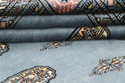 Light Slate Grey Bokhara 4' 1 x 6' 4 - No. 60886 - ALRUG Rug Store