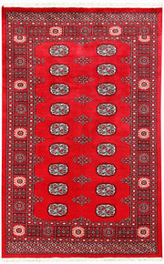 Red Bokhara 4'  x" 6'  4" - No. QA75894