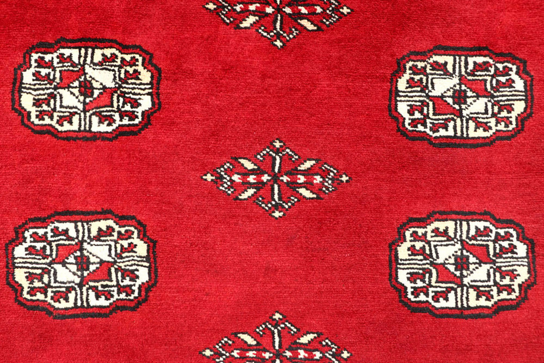 Red Bokhara 4'  1" x 6'  6" - No. QA62313
