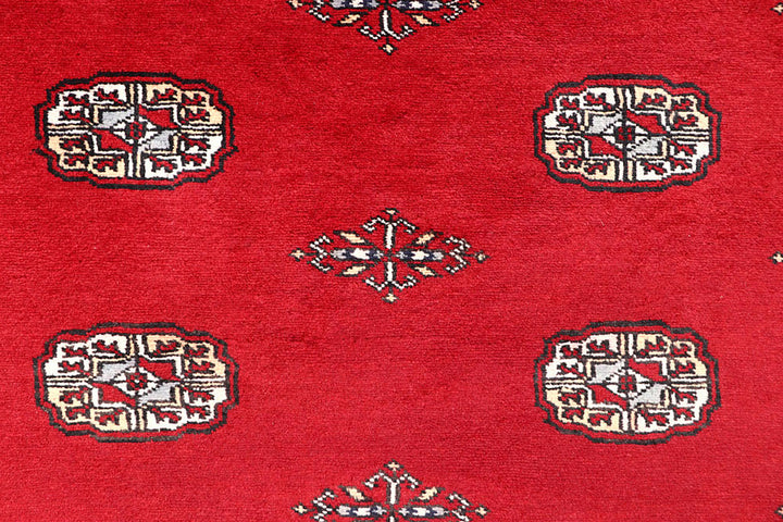 Red Bokhara 4'  1" x 5'  11" - No. QA84637