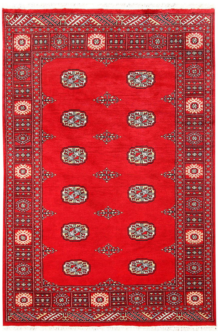 Red Bokhara 3'  11" x 6' " - No. QA34158