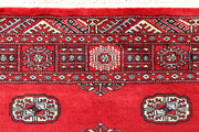 Red Bokhara 4'  2" x 6' " - No. QA34386