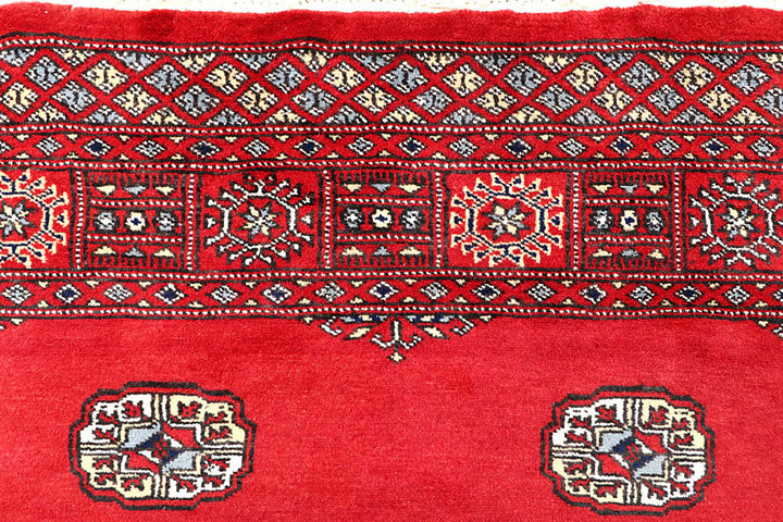 Red Bokhara 4'  1" x 6'  2" - No. QA69058