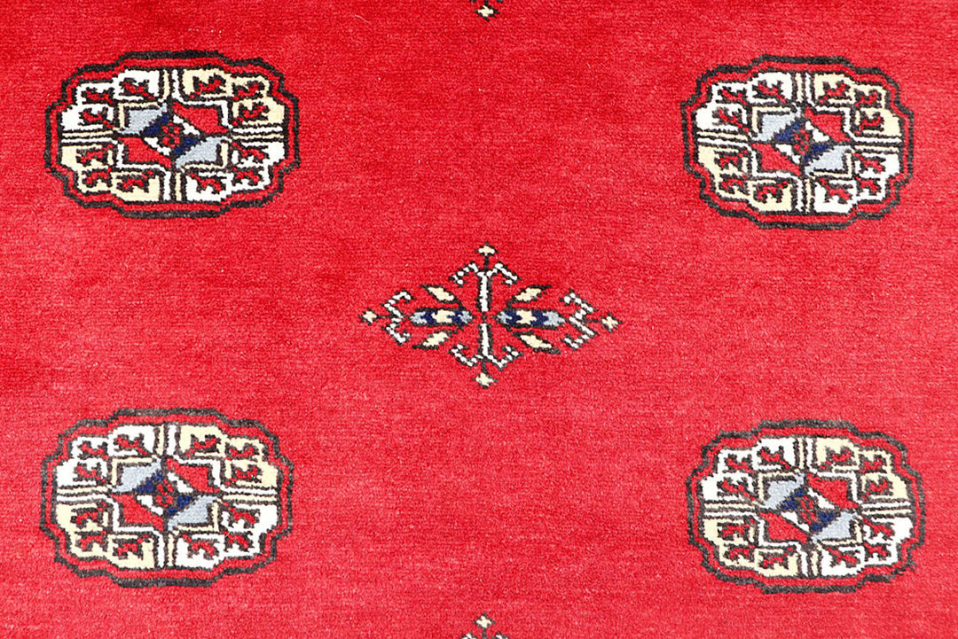 Red Bokhara 4'  1" x 6'  2" - No. QA69058