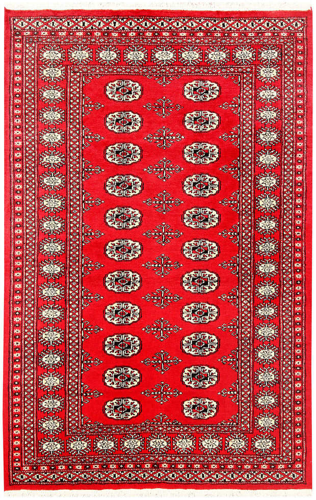 Red Bokhara 4'  x" 6'  2" - No. QA92594