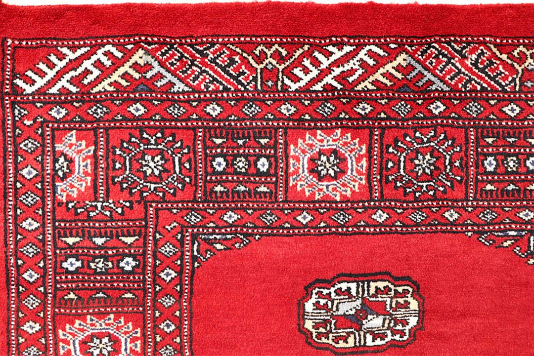 Red Bokhara 4'  1" x 5'  11" - No. QA23281