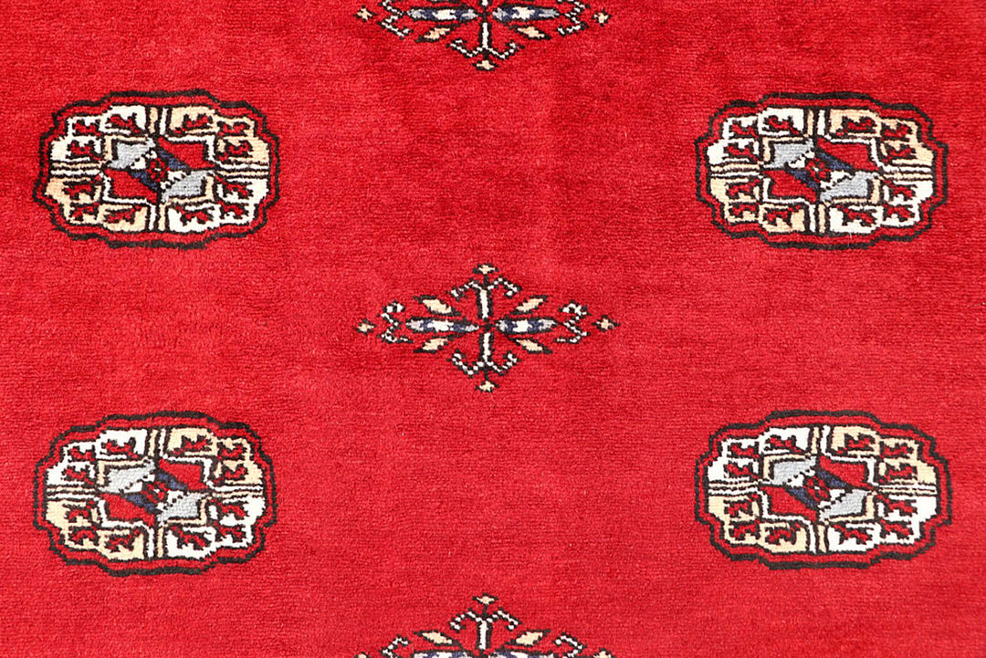 Red Bokhara 4'  1" x 5'  11" - No. QA23281
