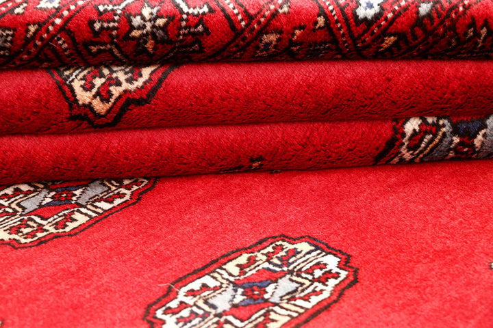 Red Bokhara 4'  1" x 5'  11" - No. QA23281