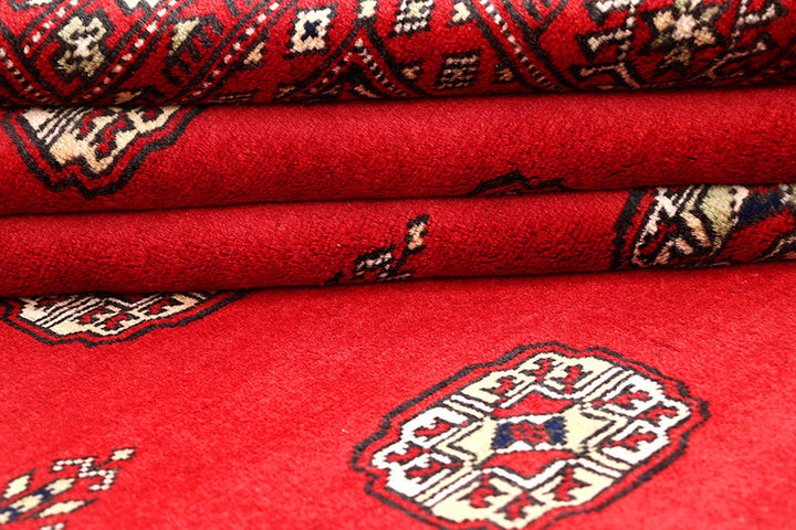 Red Bokhara 4'  1" x 6'  3" - No. QA55639