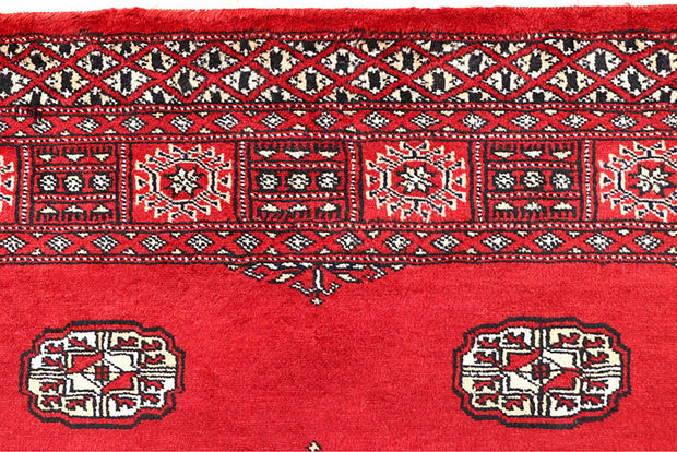 Red Bokhara 4'  2" x 6'  3" - No. QA77640