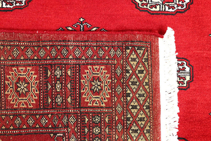 Red Bokhara 4'  2" x 6'  3" - No. QA77640