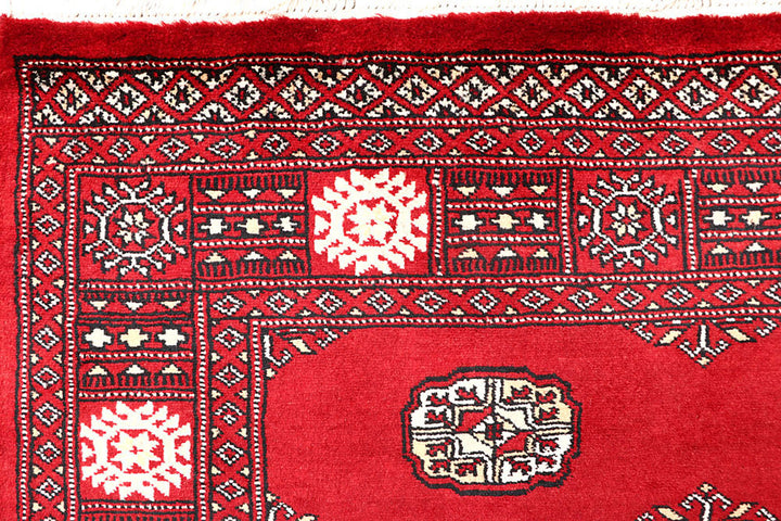 Red Bokhara 4'  1" x 6'  6" - No. QA35858