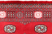 Red Bokhara 4' 1 x 6' 6 - No. 60919